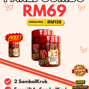 PAKEJ COMBO 2 FREE 1